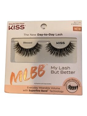 Kiss My Lash But Better Everyday Lashes - Blessed Black KMBB01 NEW